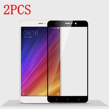 2PCS Full Cover Tempered Glass For Xiaomi Mi5s Plus Screen Protector protective film For Xiaomi Mi 5s Plus glass 2024 - buy cheap