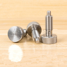 1pcs M6 M8 M10 M12 M16 Self-locking spring pin Metric quick lock latch Full metal plunger Knurled knob plunger stainless steel 2024 - buy cheap