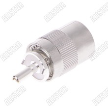 Enchufe macho de soldadura, Conector de giro de RF, UHF, PL259, PL-259 para-5 5D-FB, RG5, RG6, LMR300, 10 unidades 2024 - compra barato