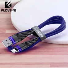 Кабель Micro USB FLOVEME для быстрой зарядки, зарядное устройство для Samsung S6, кабель Micro USB для Xiaomi Redmi Note 5, кабель для передачи данных 2024 - купить недорого