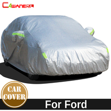 Cawanerl-cubierta impermeable para coche, protección contra el sol, la nieve y la lluvia, gruesa, para Ford Transit, Connect, Windstar, Fiesta, s-max, EcoSport, b-max 2024 - compra barato