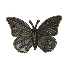 DoreenBeads 30PCs Antique Bronze Filigree Butterfly Embellishments Findings 6x4cm(2-3/8"x1-5/8") (B18887), yiwu 2024 - buy cheap