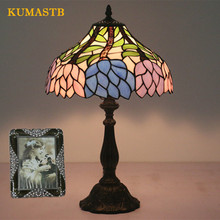 Stained Glass Table Lamps European Retro Creative Bedside Desk Light Bed Decor Table Lamp Living Room Study Bar Cafe Lamps 2024 - buy cheap