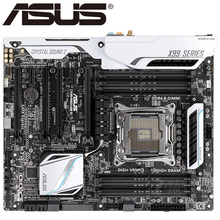 Placa-mãe asus argomo-usb3.1 x99, soquete lga 2011-v3, i7 x ddr4, 128g, atx, uefi, placa-mãe original usada 2024 - compre barato