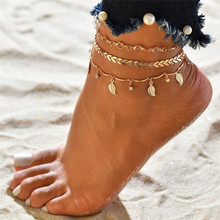 Modyle Anklets for Women Foot Accessories Summer Beach Barefoot Sandals Bracelet ankle on the leg Female Ankle 2024 - buy cheap