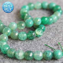 Accessory For Necklace Bracelet 10mm Multicolor Green Onyx Round DIY Loose Semi Finished Stones 15inch New Jewelry Making Female 2024 - buy cheap