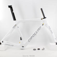 Новейший белый 700C дорожный велосипед T1100 глянцевый матовый 3K полностью углеродное волокно рама для велосипеда углеродная вилка + подседельный штырь + зажим + гарнитура Бесплатная доставка 2024 - купить недорого