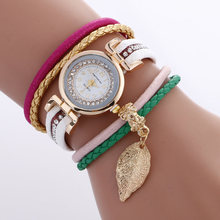 Женские кварцевые часы Reloj Mujer, роскошные брендовые наручные часы со стразами, повседневные часы с кожаным браслетом, 2019 2024 - купить недорого