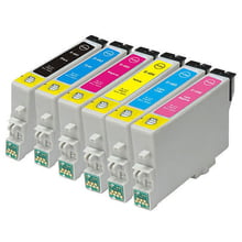 6x Compatible EPSON T0487 XL Ink cartridges For Stylus Photo R200 R220 R300 Rx500 RX590 Rx600 Rx620 Printer 2024 - buy cheap