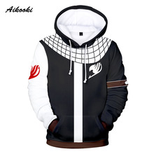 Hot 3D Fairy Tail Hoodies Men/Women Sweatshirts Hoody Cartoon Fairy Tail Hooded Boys/girls Spring/Autumn Popular 3D Hoodie Coats 2024 - buy cheap