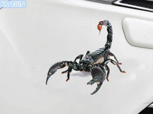 Стикер для автомобиля 3D моделирование животных Паук геккон скорпионы для Лада Калина гранта приора Нива ларгус samara vesta 2110 аксессуары 2024 - купить недорого