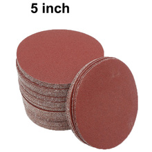 20pcs 5 inch 125mm Round Sandpaper Disk Sand Sheets Grit 80/100/120/180/240/320/400~1000  Hook Sanding Disc for Sander Grits 2024 - buy cheap