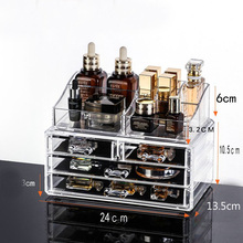 Acrylic Makeup Organizer Storage Boxes Make Up Organizer For Jewelry Cosmetics Brush Lipstick Organizer home Storage Drawers Box 2024 - buy cheap