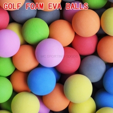 Мячи для гольфа, из пены ЭВА, мягкие, однотонные, 20 шт./пакет 2024 - купить недорого