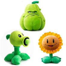 30CM Plants vs Zombies Peashooter Sunflower Squash Plush Toys Soft Stuffed Toys Game PVZ Plants Doll for Kid Children Xmas Gifts 2024 - buy cheap
