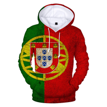 Худи Aikooki с национальным португальским флагом 3D для мужчин и женщин, модные повседневные худи с 3D-принтом в стиле Харадзюку и с национальным португальским флагом 2024 - купить недорого