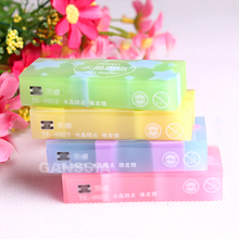 12pcs/lot Candy jelly color soft erasers Cute durable rubber eraser School stationery Office material supplies (ss-1491) 2024 - buy cheap