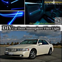 Для Cadillac Севилья внутренний окружающий свет тюнинг атмосфера волоконно-оптический ленточный свет внутри двери панели llumination тюнинг 2024 - купить недорого