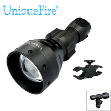 UniqueFire Hunting Infared  Flashlight 1504 IR940nm Tactical Torch Lanterna Flashlight+Scope Mount For Battery 18650 2024 - buy cheap