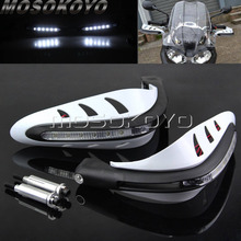 Motorbike 7/8" Handguard 22mm Hand Protector w/LED Indicator for Yamaha TDM850 TDM900 FZ6N FZ6 FZ8 FZ1 Universal 2024 - buy cheap