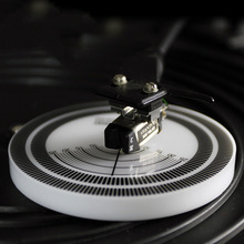 LP Vinyl Pickup Calibration Distance Gauge Protractor Adjustment Ruler Turntable Phono Tachometer Calibration Strobe Disc 2024 - buy cheap