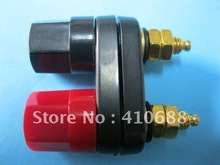 Dual Insulated Binding Post Banana Jack 41x34mm Gold Plated 2 Pcs per lot Hot Sale High Quality 2024 - buy cheap