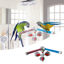 Высокое качество Parrot Ванна Душ стоящая платформа стойка попугай скалолазание и кусание душ окунь попугай птица игрушка случайный цвет 2024 - купить недорого