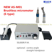Micromotor dental sin escobillas, 50.000 rpm, para laboratorio dental, contraángulo de pulido y Juego de piezas de mano recta 2024 - compra barato