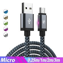 Кабель Micro USB 3 м зарядный телефонный кабель Micro USB зарядный шнур для Samsung Galaxy A3/A5/A7 2016 J3/J5/J7 2017 шнур зарядного устройства для телефона 2024 - купить недорого