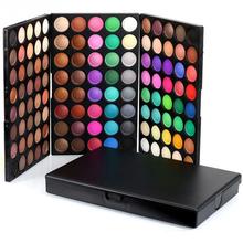 2018 New Design Portable 120 colors Eye Shadow Cosmetic Makeup Shimmer Matte Eyeshadow Palette Makeup Set Kit Very practical 2024 - buy cheap