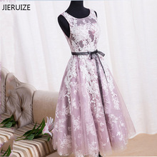 JIERUIZE White Lace Purple Backless Cocktail Dresses 2016 Cheap Short Prom Party Dresses Real Dress vestidos de coctel 2024 - buy cheap