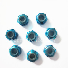 8pcs/lot 122048(02102) 102048 Aluminum Nylon Nut M3 8P Upgrade Parts For HSP Baja 1/10th 4WD R/C  Spare Parts 2024 - buy cheap