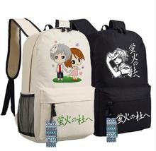 Hotarubi-mochila para ordenador portátil no Mori e Gin Unisex, Bolsa Escolar de Anime para estudiantes, libro, regalo para adolescentes 2024 - compra barato