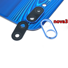 For Huawei nova 3 nova3 PAR-AL00 Rear Back Camera Glass Lens +Camera Cover Circle Frame Housing Parts Replacement 2024 - buy cheap