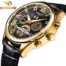BINSSAW Role Men Watches Luxury Top Brand Tourbillon Mechanical Automatic Watch Fashion Male Sport Wristwatch relogio masculino 2024 - buy cheap
