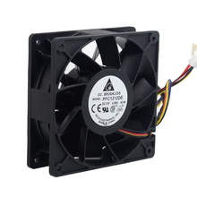 2pcs New 12038 12CM 120mm high speed cooling fan 12V  4.8A PFC1212DE violence 120*120*38mm 2024 - buy cheap