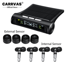 CARRVAS TPMS шины Давление мониторинга Системы Солнечный Мощность зарядки цифровой ЖК-дисплей Дисплей Смарт авто охранной сигнализации Системы s 2024 - купить недорого