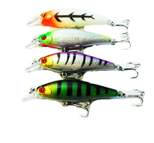 4 new colors isca artificial 3d Minnow lure fresh water lure hard bait 8.5cm 10.3g 6# hooks 0.6-1.2m pesca fishing lure 2024 - buy cheap
