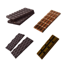 3D Chocolate Candy Bar Mold Polycarbonate Plastic Forms Chocolate Bar Tray Baking Pastry Bakery Tools for Chocolate Candy Mould 2024 - buy cheap