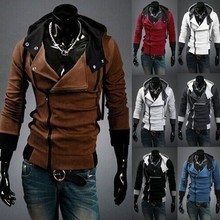Sudadera con estilo Cosplay para hombre, chaqueta ajustada, abrigo de disfraz, talla grande, nueva 2024 - compra barato