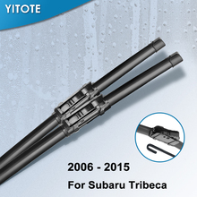 YITOTE-escobillas de limpiaparabrisas para Subaru Tribeca, brazos de gancho compatibles con el año 2006 a 2015, (no apto para el modelo de coche americano) 2024 - compra barato