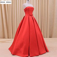 Red Long Formal Evening Dresses Abiye Gece Elbisesi 2019 Couture Robe De Soiree Sleeveless Pleat Ruched Prom Party Dresses 2024 - buy cheap