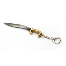 Odyssey Kopis Sword 12cm Key Pendant Replica Kassandra Alexios Key Holder Weapon Men Chaveiro Game Keychain 2024 - buy cheap