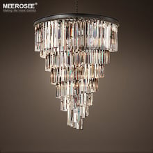 Luxury Crystal Chandelier Light Lustres Luminaires Hanging Lighting for Restaurant Hotel Crystal Lamp Drop Lamparas 2024 - buy cheap