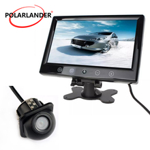 9" TFT Car Monitor With Parking System 18.5/28 mm Reversing Camera 12-24V For Bus 4/8/16 LED Desktop 360 Degree HD Display 2024 - buy cheap