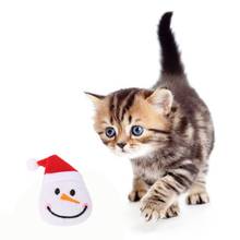Pet Cat Artificial Christmas Tree Snowman Penguin Styles Christmas Series Plush Toy Simulation Playing Stuffed Pillow Doll Toy 2024 - buy cheap