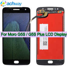 Оригинальный ЖК-дисплей для Motorola Moto G5S PLUS ЖК-дисплей G5S XT1792 ЖК-сенсорный экран дигитайзер 5,2 "для Motorola Moto G5S ЖК-дисплей 2024 - купить недорого