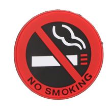 Good quality No Smoking Sign Tips Warning Logo Car Stickers  Decal Badge Glue Sticker used in Taxi Door for car stickers 2024 - buy cheap