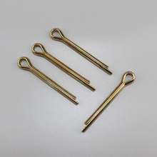M6 galvanized opening pins dowels hair clip U type safety pin dowel GB91 30mm-150mm length 2024 - buy cheap