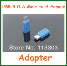 20 piezas USB 3,0 A adaptador macho A hembra USB3.0 AM A conector AF, convertidor extensor, envío con número de seguimiento 2024 - compra barato